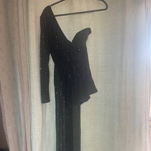 Xs Sequin black dress